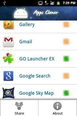 Apps Cloner - Easy app sharing screenshot 1