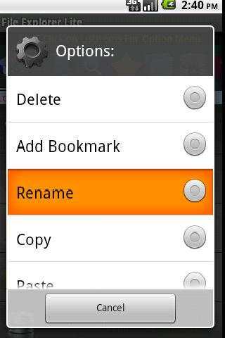 File Explorer Lite screenshot 2