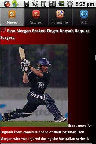 Cricket News &amp; Updates screenshot 1