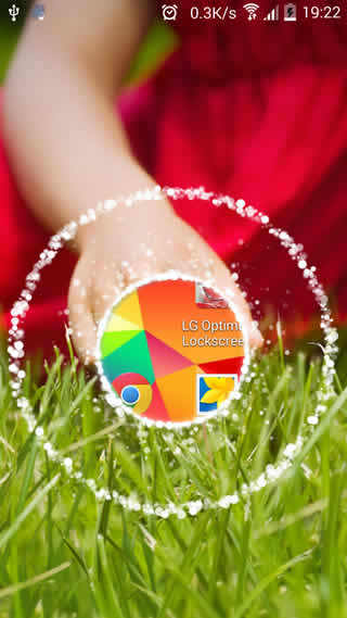LG Optimus Lockscreen screenshot 2