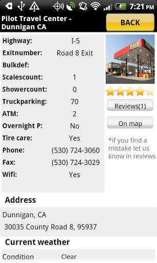 Geo Trucker - truck stops screenshot 3