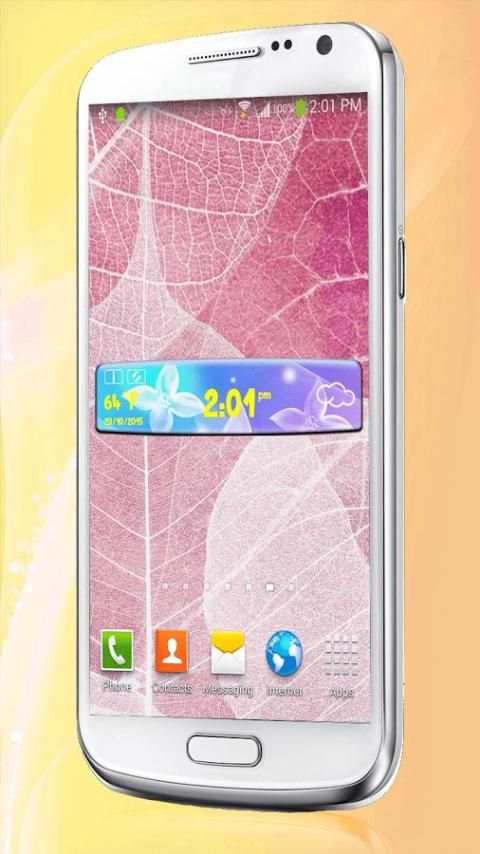 Transparent Clock and Weather screenshot 4