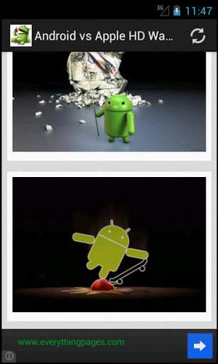Android vs Apple HD wallpapers скриншот 3