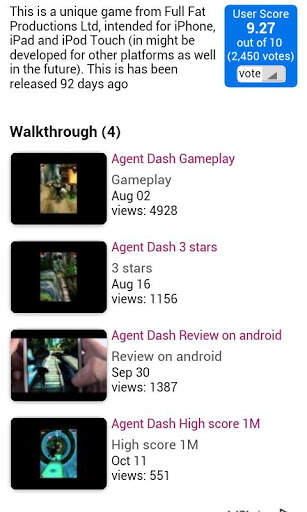 Agent Dash Cheats screenshot 2