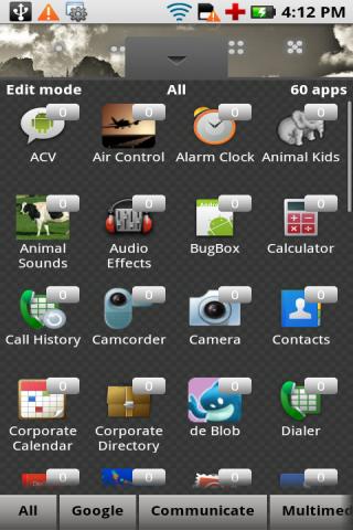 For 2.1, Tag Home(Launcher) screenshot 2