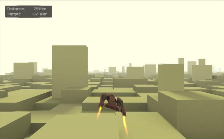 Spaceship Racer скриншот 1