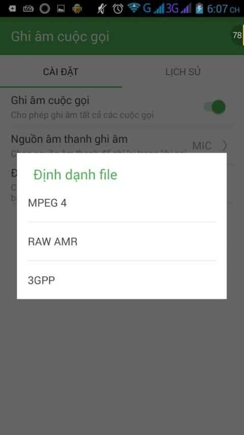 wRecorder - Ghi âm cuộc gọi screenshot 3