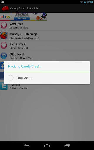 ♥ Candy Crush Extra Lives ♥ screenshot 2