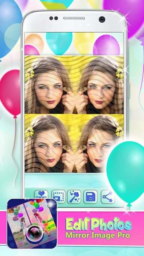 Efek cermin mengedit gambar screenshot 3