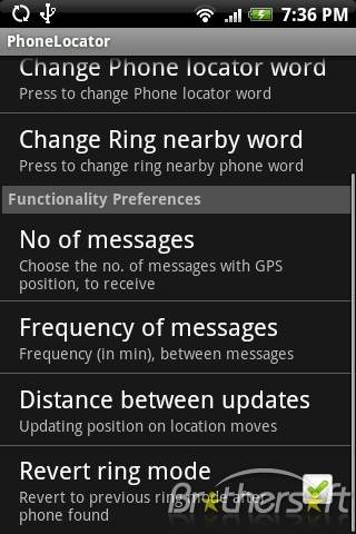 Phonelocator by Radu screenshot 2