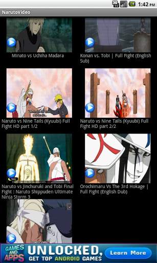 Naruto Video screenshot 3