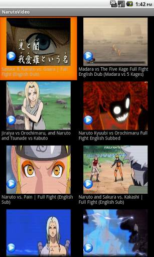 Naruto Video screenshot 1