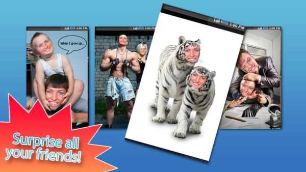 Funny Photo Studio - 2 Faces screenshot 10