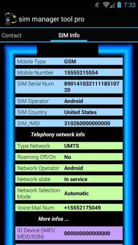 sim analyzer tool pro screenshot 1
