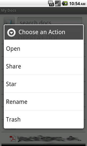 My Docs - Google Docs screenshot 4