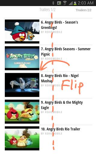 Angry Birds Toons स्क्रीनशॉट 3