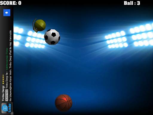 Soccer Ball Ninja 3D Football screenshot 1