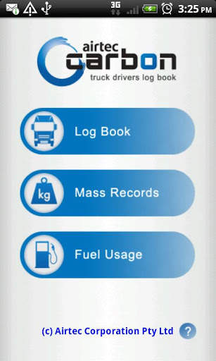 AirtecCarbon Truck Drivers Log screenshot 1