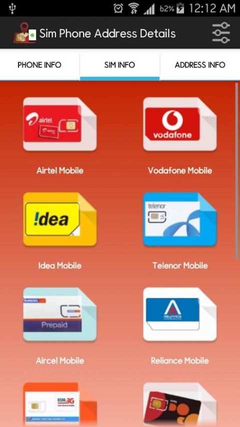 Phone Sim and Address Details screenshot 9