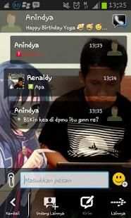 Tema bbm transparan скриншот 5