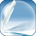 Galaxy note 2 feather game LWP icon