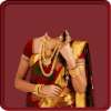 Indian Marriage Woman Saree on 9Apps