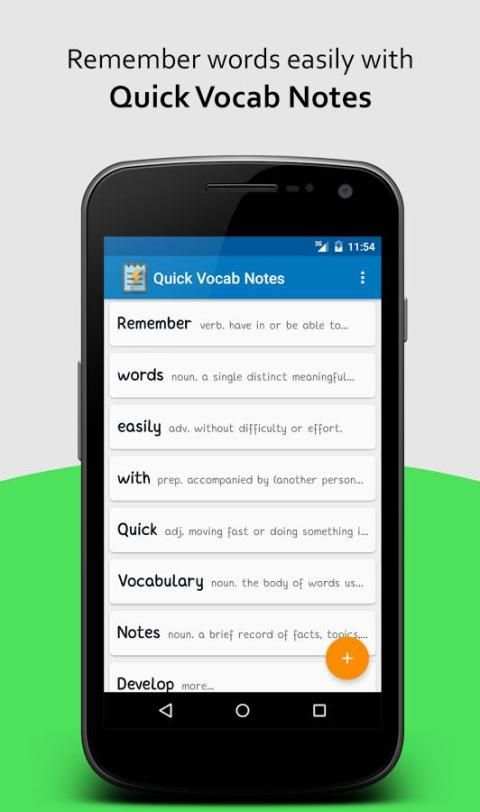 Quick Vocabulary Notes (beta) screenshot 5