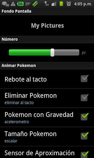 Pokemon Live Wallpaper screenshot 1