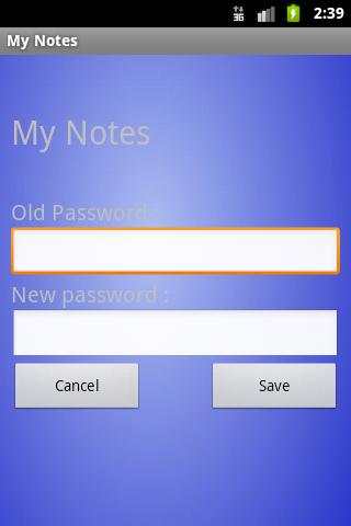 My Notes screenshot 1