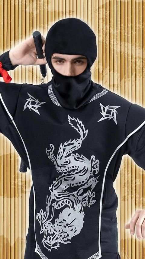 Ninja foto montase screenshot 1