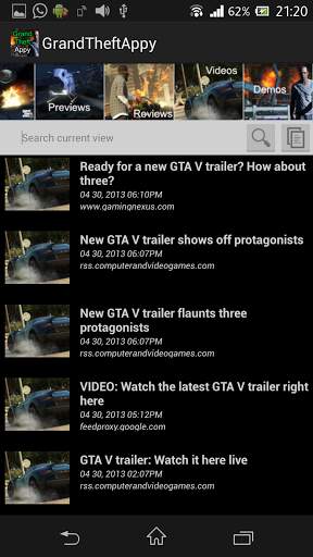 GrandTheftAppy GTA News screenshot 4