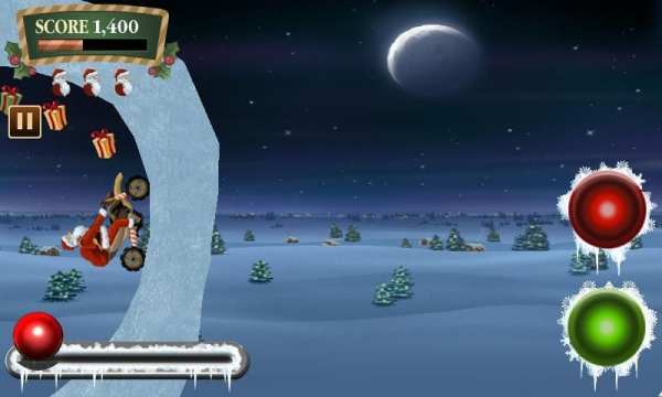 Santa Rider - Racing Game स्क्रीनशॉट 4