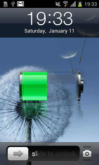 iPhone 5s Lock Screen screenshot 2