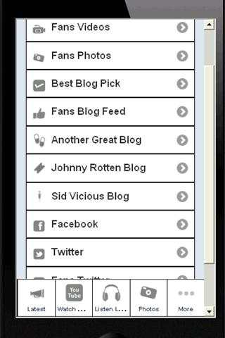 Sex Pistols Fans App screenshot 5