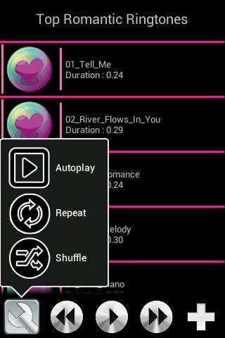 Top Romantic Ringtones screenshot 2