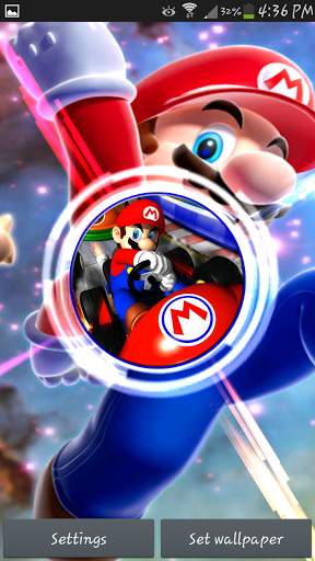 Super Mario Live Wallpaper screenshot 3