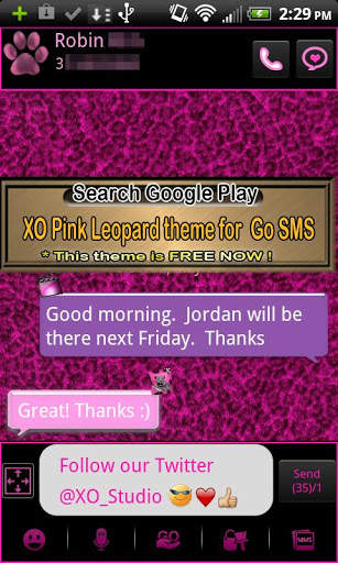 Go Launcher Leopard theme FREE screenshot 5