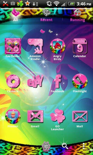 Go Launcher Leopard theme FREE screenshot 3