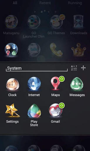 Crystal GO Launcher Theme screenshot 3