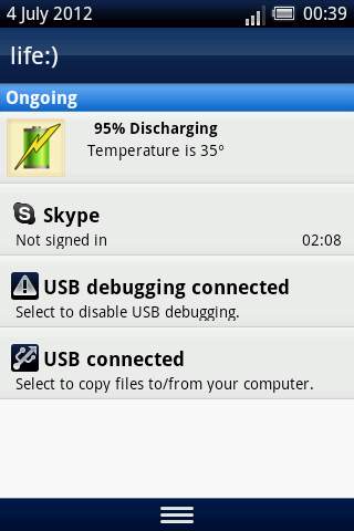 Battery Status Bar screenshot 3
