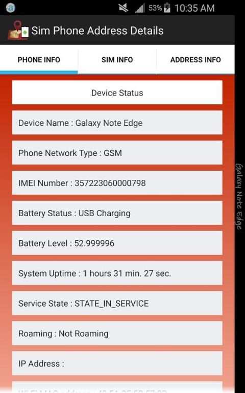 Phone Sim and Address Details screenshot 10