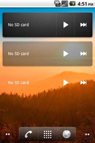 Music Widget Plus screenshot 1