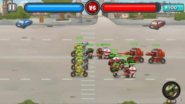 Mini Battle स्क्रीनशॉट 1