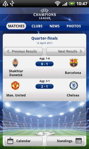 UEFA Champions League edition screenshot 2