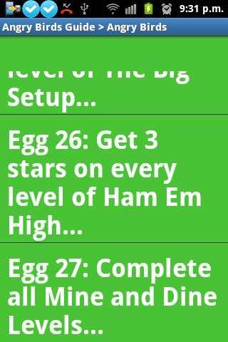Angry Birds Guide 4 تصوير الشاشة