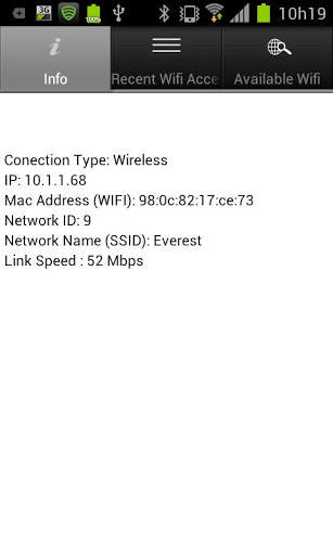Android Wifi Manager screenshot 2