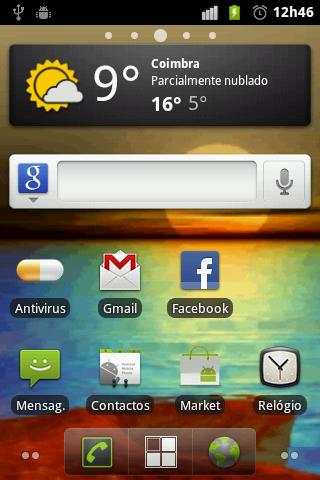Beach Sunset Live Wallpaper screenshot 1