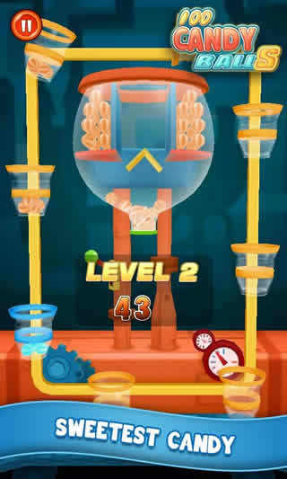 100 Candy Balls 3D screenshot 2