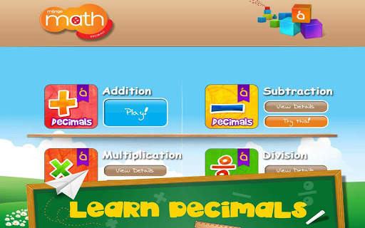 Math - Decimals Division 2 تصوير الشاشة