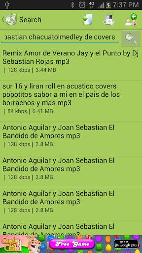 MP3 Music Searcher &amp; Download screenshot 3